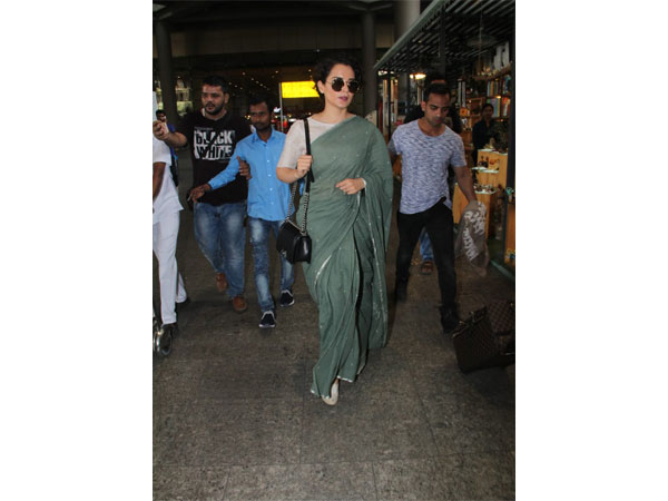 Kangana Ranaut Airport Look