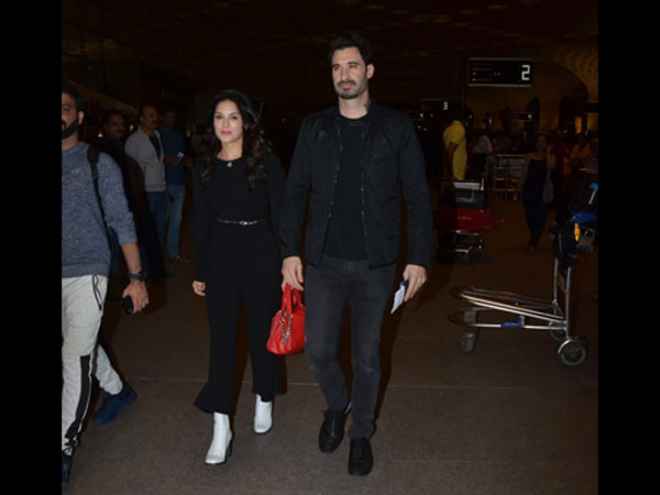 Sunny Leone Airport Look Sunny Leone Airport Look