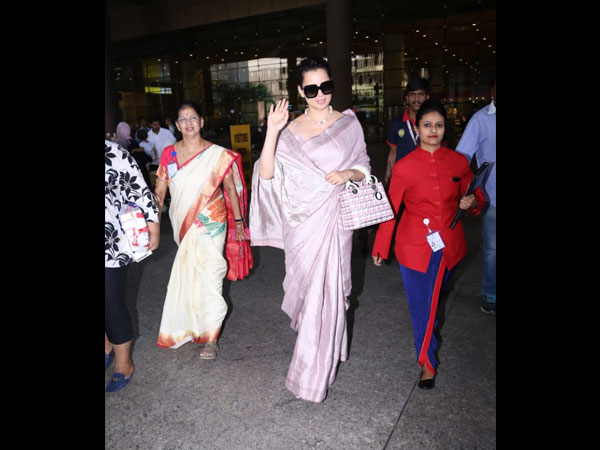 Kangana Ranaut Sari