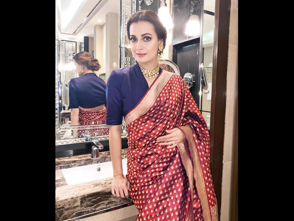 Dia Mirza Traditional Looks