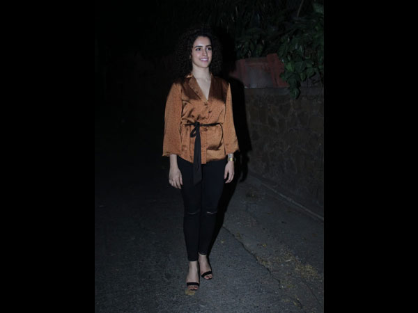 Sanya Malhotra Style