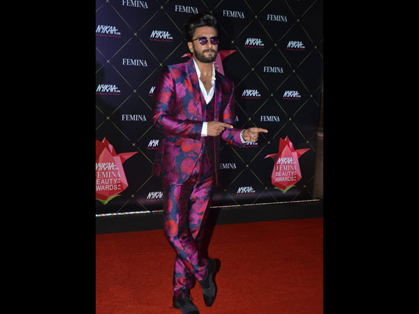 Ranveer Singh Nykaa Femina Beauty Awards 2019 Ranveer Singh Nykaa Femina Beauty Awards 2019