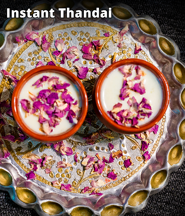 Instant Thandai Recipe