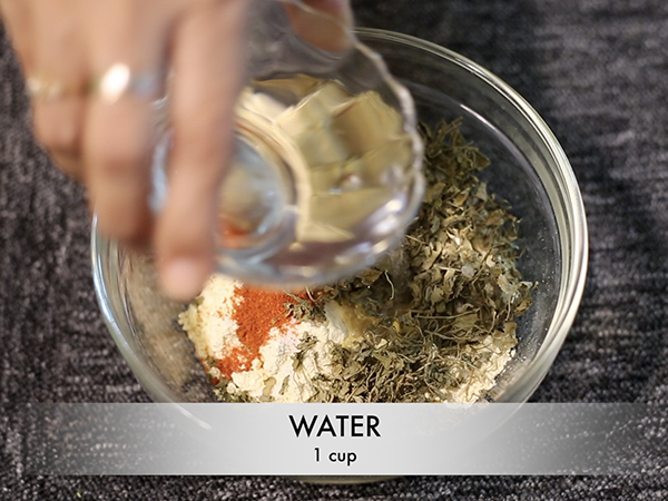 Kasoori Besan Pooda Recipe