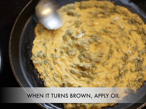 Kasoori Besan Pooda Recipe