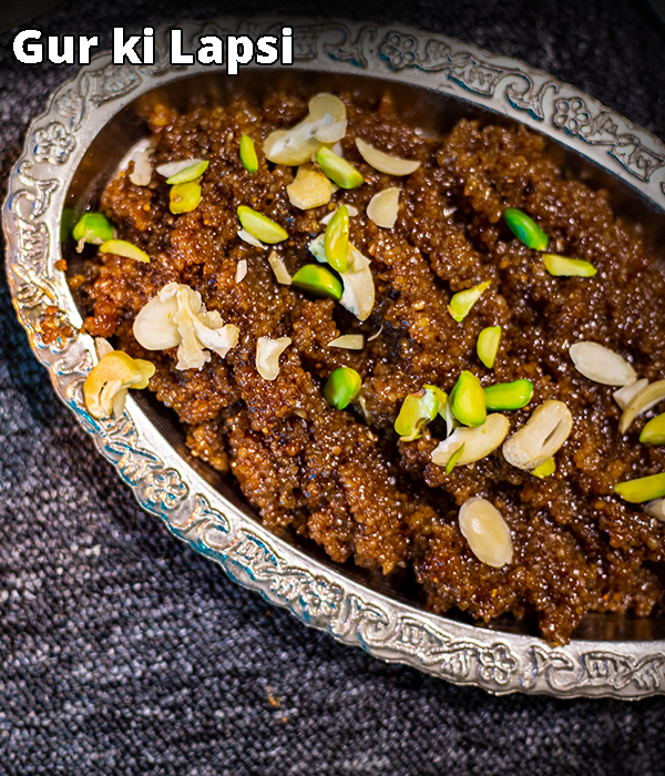 Gur ki Lapsi Recipe: How To Make Jaggery and broken wheat Halwa