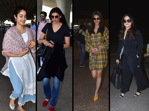 Bollywood Divas Airport Look Bollywood Divas Airport Look