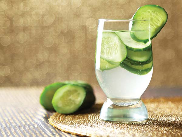 cucumber water benefits