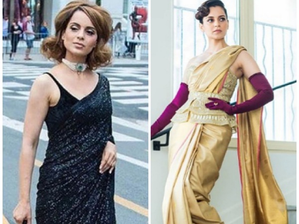 Kangana Ranaut Cannes Sari