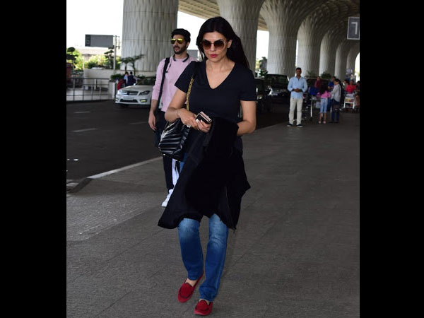 Sushmita Sen Airport Look Sushmita Sen Airport Look
