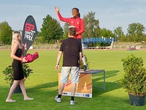 Hima Das Is On A Winning Streak Hima Das Is On A Winning Streak