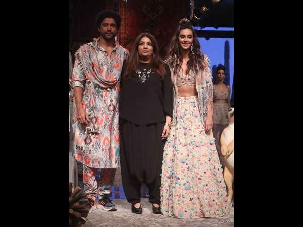  Farhan Akhtar And Shibani Dandekar LFW 2019