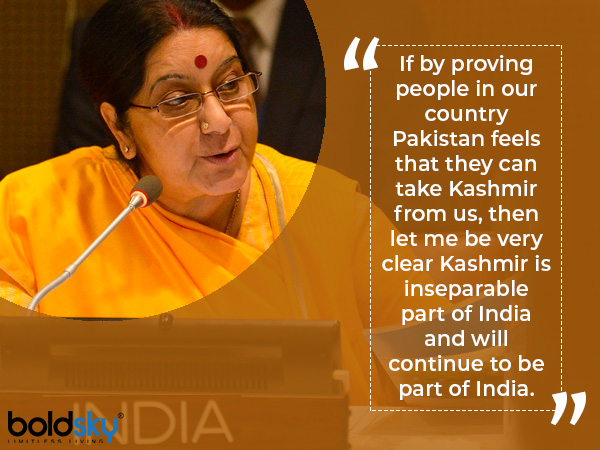 sushma swaraj remarkable speeches