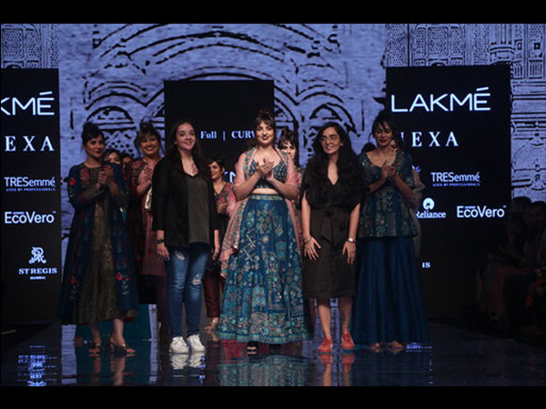 Half Full Curve Show At LFW 2019