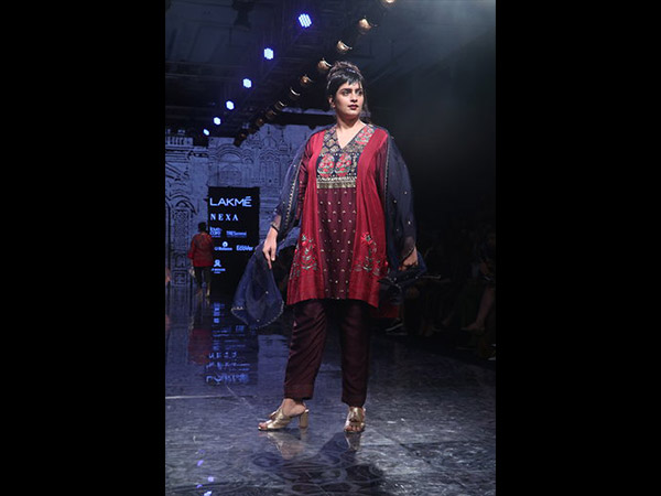 Half Full Curve Show At LFW 2019