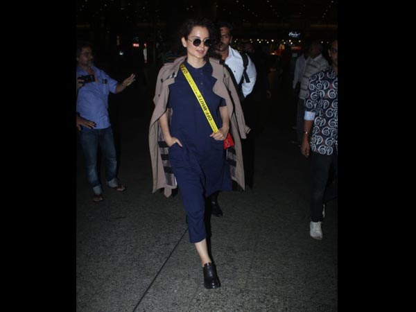 Kangana Ranaut Airport Looks