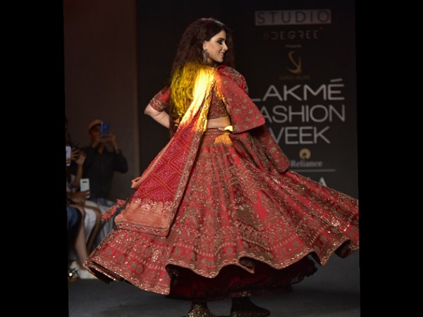 Genelia D’Souza Lakme Fashion Week Winter Festive 2019