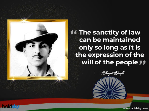 quotes of bhagat singh