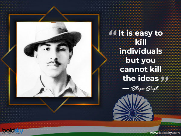 quotes of bhagat singh