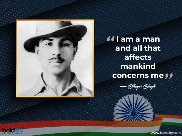 quotes of bhagat singh