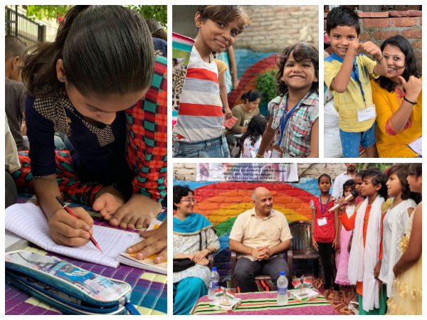 Pehchaan, a street school in Delhi 