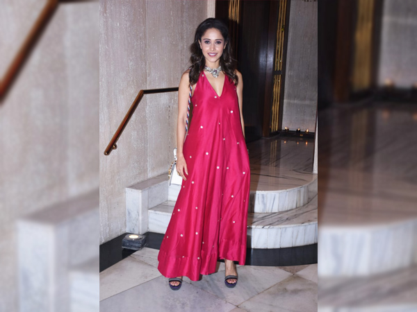 Nushrat Bharucha In A Fuschia Pink Maxi