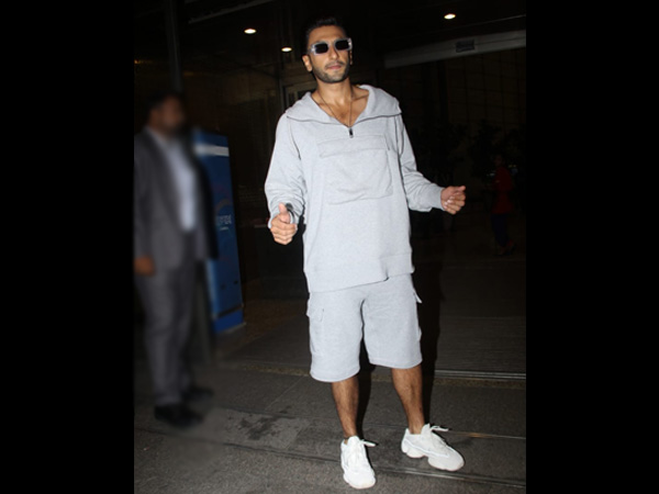 Ranveer Singh Airport Look