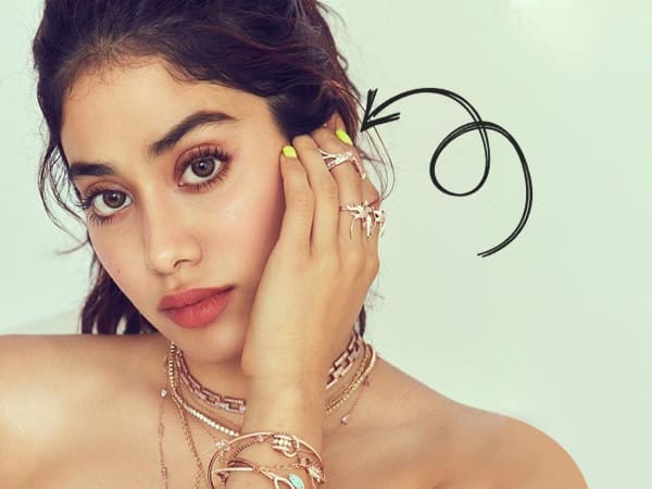 janhvi kapoor neon nail paint janhvi kapoor neon nail paint