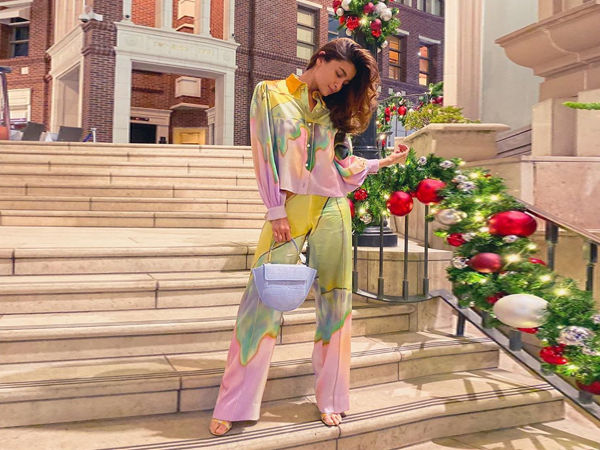 Alia Bhatt In A Colourful Co-ord Set