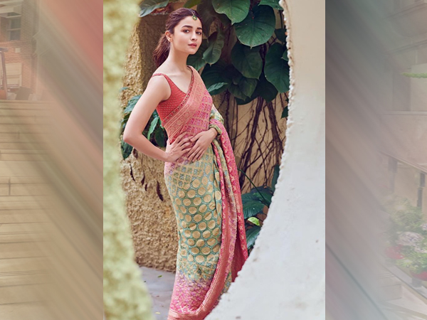 Alia Bhatt In Tarun Tahiliani’s Sari