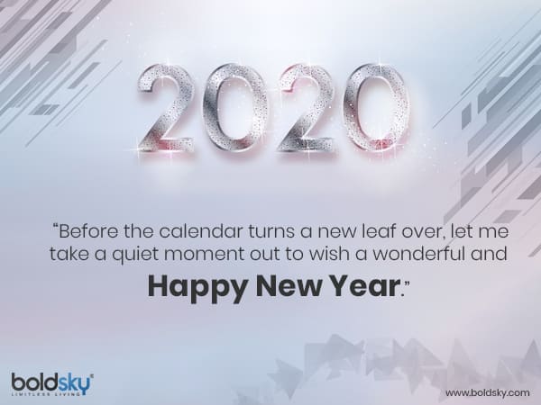 Heartfelt Messages For New Year 2020