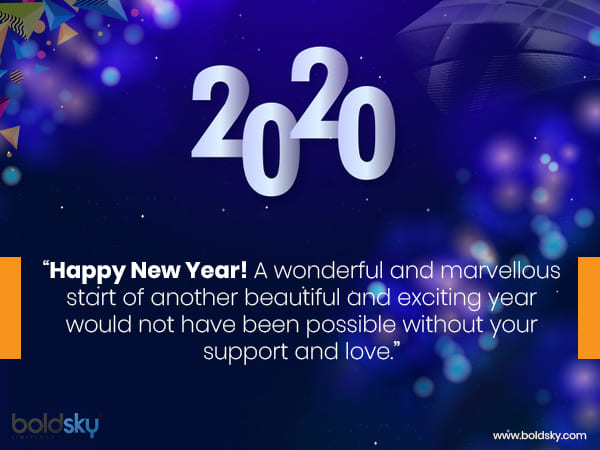 Heartfelt Messages For New Year 2020