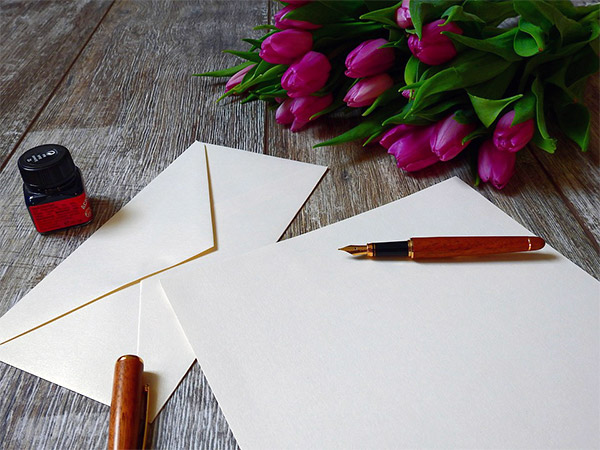 1. Write A Beautiful Note Or Letter 