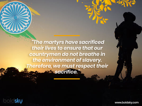 Quotes On Martyrs Day 2020