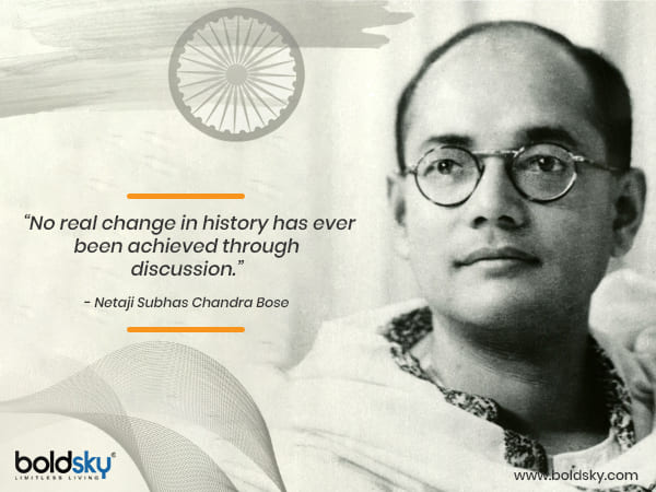 Quotes By Netaji Subhas Chandra Bose
