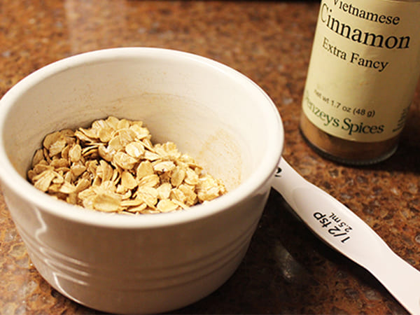 3. Cinnamon And Oats
