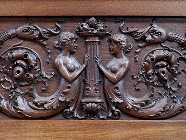 4. A Wooden Carving Photos