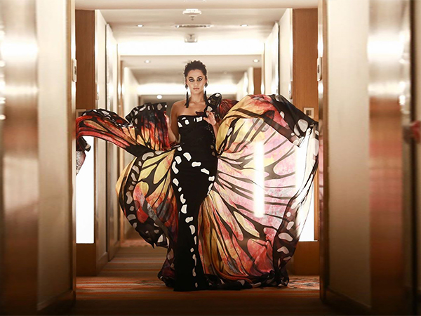 Taapsee Pannu In A Butterfly Gown