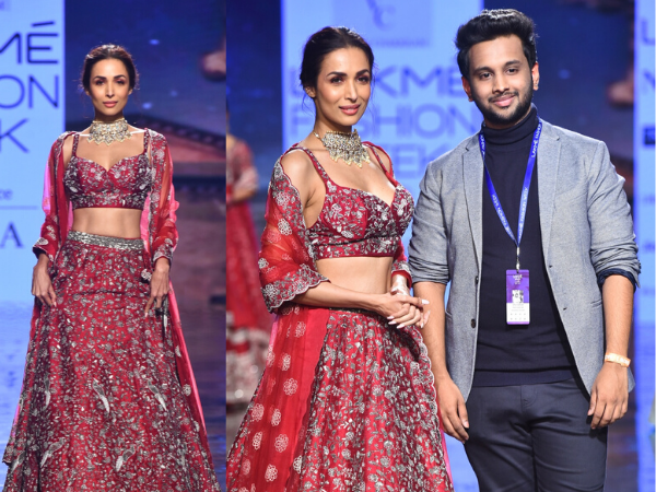 malaika arora at lakme fashion week 2020