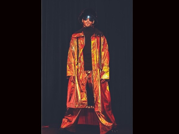 Ranveer Singh in orange separates