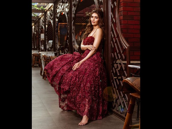 Karishma Tanna and Yashika Aannand in red outfits Karishma Tanna and Yashika Aannand in red outfits