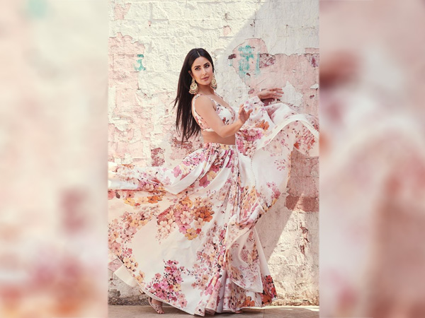 International Womens Day- Katrina Kaif In A Floral Lehenga