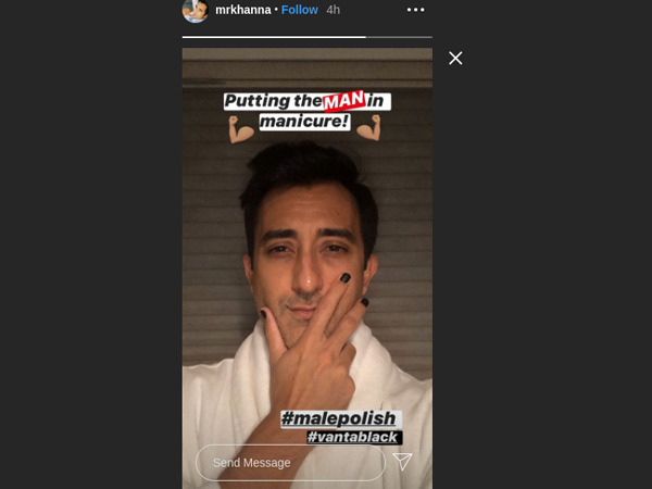 rahul khanna malepolish