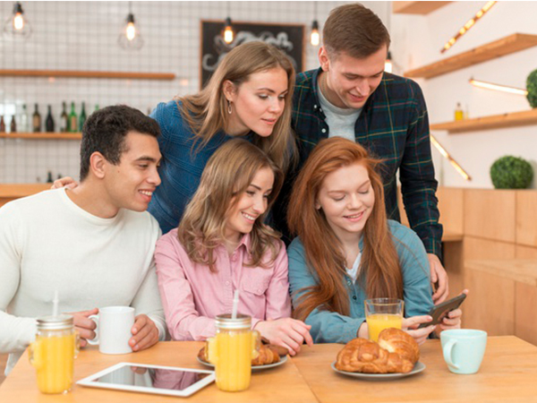 8. Having Different Friends