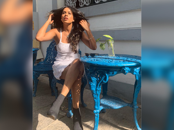 Nia Sharma In Two White Outfits Nia Sharma In Two White Outfits