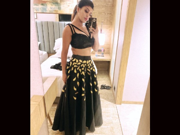 Yashika Aannand In A Black Attire