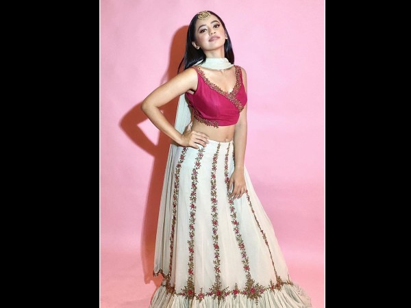 Helly Shah In A Dual-Toned Lehenga