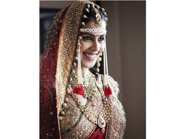 Genelia D’ Souza Wedding Attire