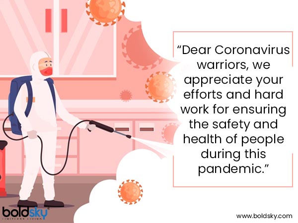 Quotes To Thank Fighters Of Coronavirus