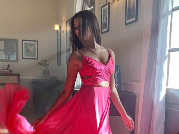 Tara Sutaria In A Pink Gown For Ad Shoot Tara Sutaria In A Pink Gown For Ad Shoot